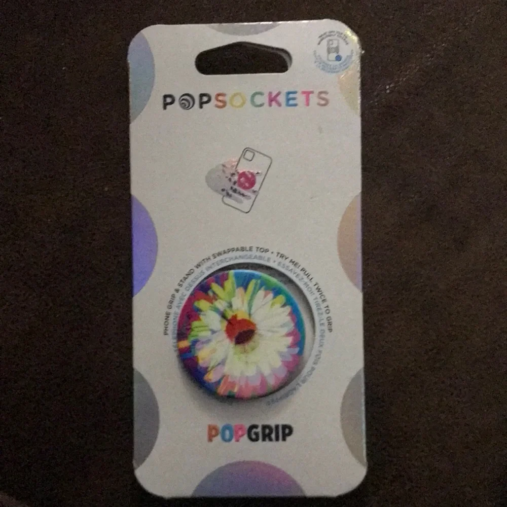 POPSOCKETS Phone Grip with Expanding Kickstand - Frenetic Flower-NEW